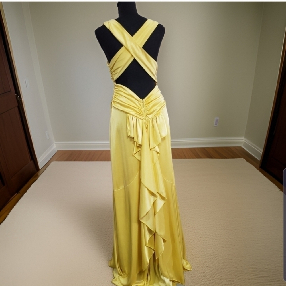 ⭐ FEMININE GLAM ⭐Vintage Rory USA Gown Size Large - Picture 4 of 6